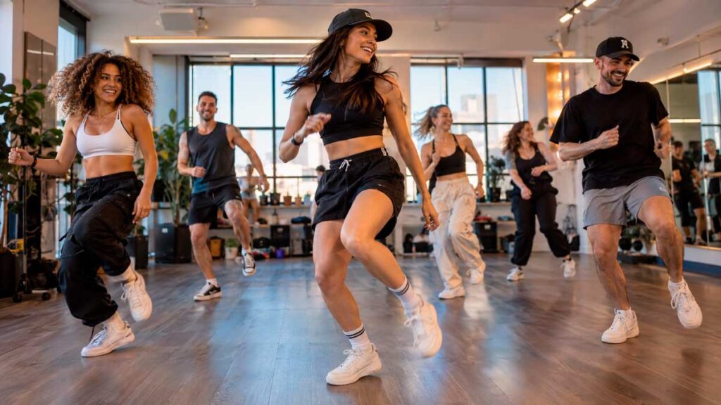 Shuffle dance & Cutting Shapes